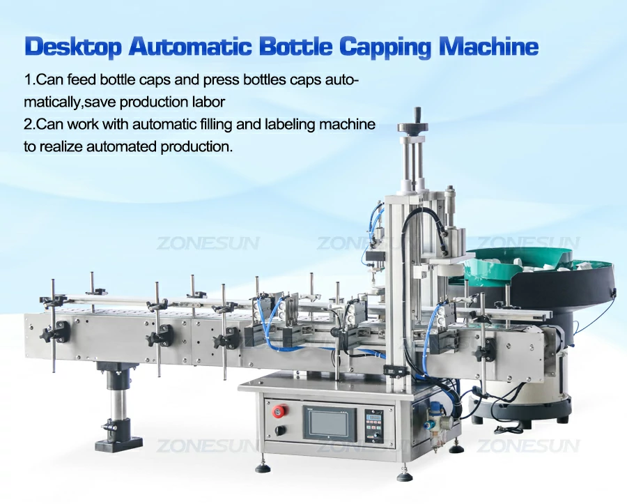 Automatic Chewing Gum Bottle Capping Machine