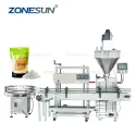 ZS-FAL180Z1 Automatic Protein Powder Standing Pouch Filling Sealing Packaging Machine