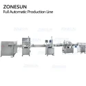 Liquid Solution Bottle Filling Capping Labeling Machine