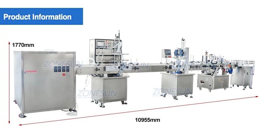 Size of Liquid Solution Bottle Filling Capping Labeling Machine