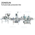 Paste Filling Capping Labeling Machine