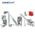 Automatic Powder Mixing Filling Pouch Packaging Machine Line
