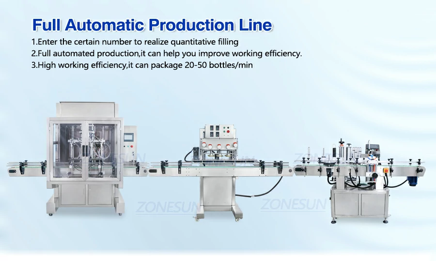 Servo Automatic Paste Filling Capping Labeling Machine