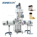 Automatic Protein Curry Powder Auger Bottle Filling Machine