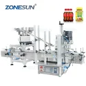 ZS-XG1870V Automatic Essential Oil Bottle Cap Feeding Capping Machine