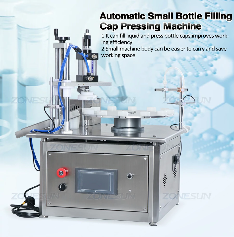 Semi Automatic Ampoule Bottle Filling Capping Machine