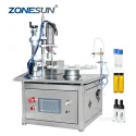 ZS-AFC1M Desktop Automatic Liquid Bottle Filling Capping Machine