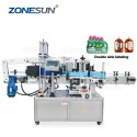 ZS-TB300 Automatic Detergent Round Square Bottle Labeling Machine