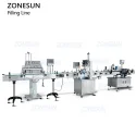 12 Heads Liquid Filling Capping Labeling Machine