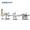 ZS-DPCL1 Automatic Water Juice Liquid Bottle Filling Capping Labeling Machine