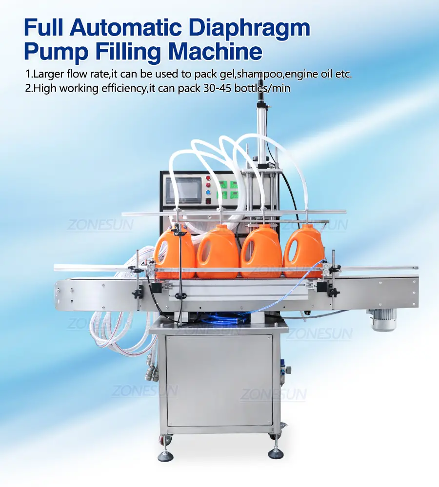 automatic big flow liquid filling machine