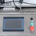 PLC control panel of automatic piston filling machine