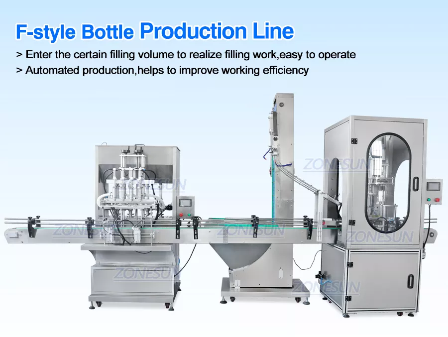 Automatic plastic jerry can filling and capping machine