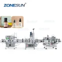 Peppermint Oil Bottle Filling Capping Labeling Machine