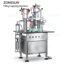aerosol can filling and capping machine