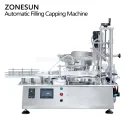 rotary filling and capping machine