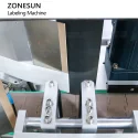 labeling structure of bottle sticker labeling machine