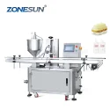 Automatic Body Butter Paste Filling Machine With Feeding Pump