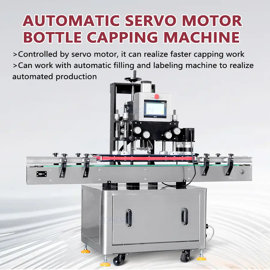 Automatic lotion pump bottle capping machine