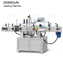 automatic label applicator machine for bottles