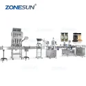 ZS-FAL180X10 Automatic Oatmeal Rice Nuts Granule Weighing Filling Line
