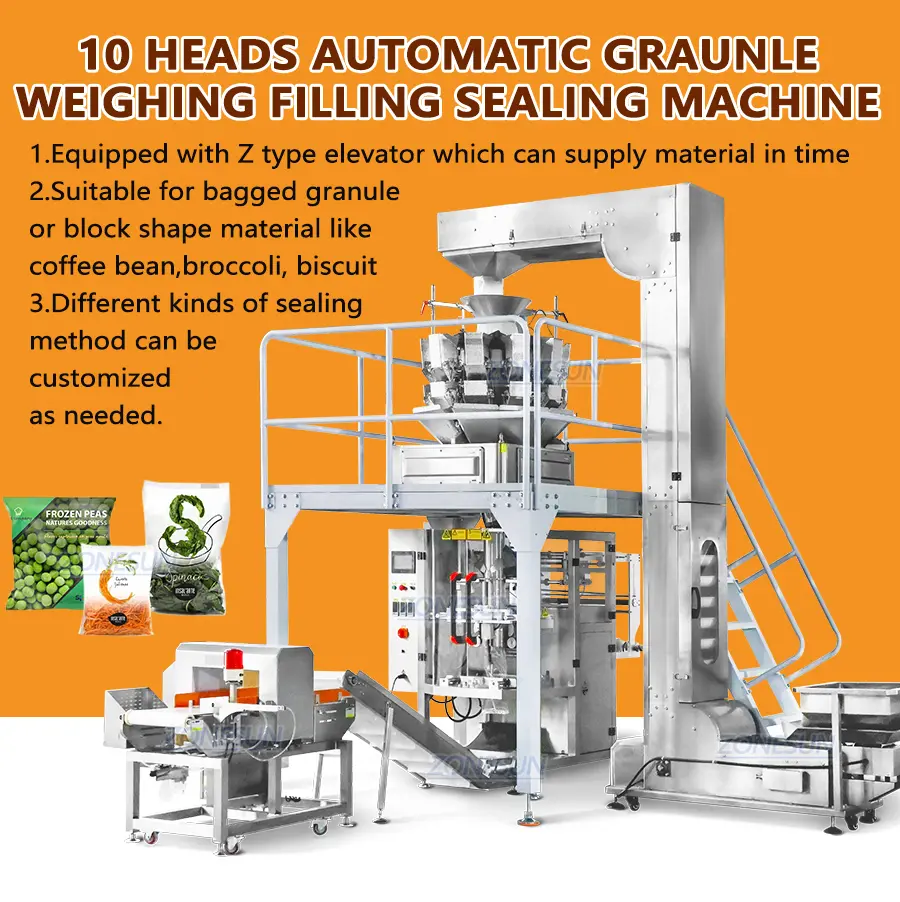 Vertical form fill seal packaging machine