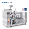 ZS-AFS03 Automatic Yogurt Liquid Premade Pouch Filling Sealing Machine