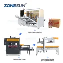 ZS-CSPM2 Automatic Robotic Top Load Case Packer for Bottles