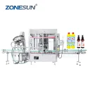 High Speed Automatic Dish Soap Bottle Screw Capping Machine