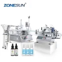 Tabletop Automatic Cosmetic Oil Bottle Filling Line