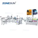 ZS-FAL180B1 Fully Automatic Cosmetic Essential Oil Bottle Packing Line