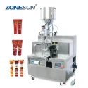 ZS-FS002 Semi-Automatic Tomato Sauce Tube Filling And Sealing Machine