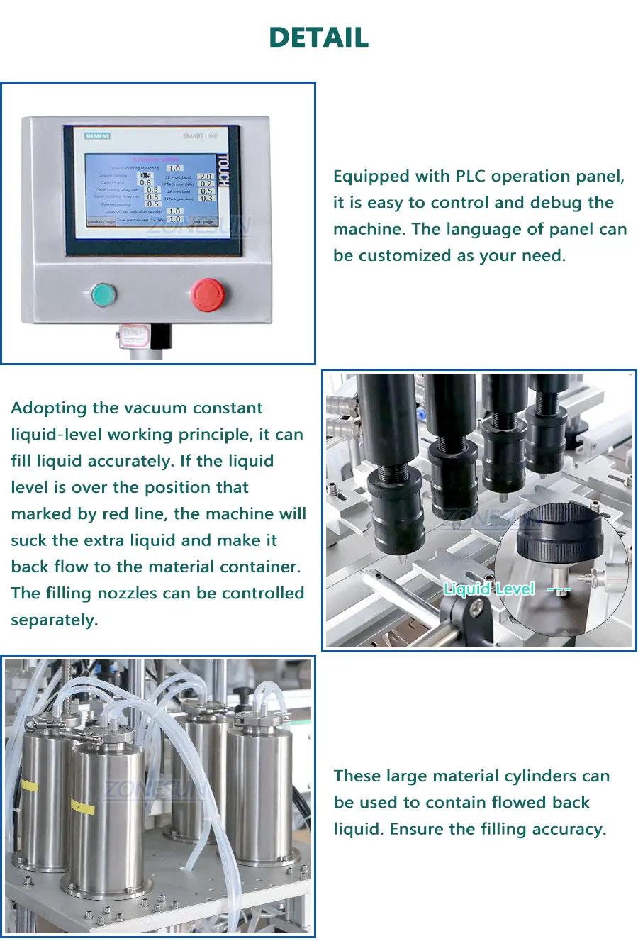 Perfume Filling Capping Machine Details