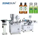Automatic Hydration Serum Bottle Filling Capping And Labeling Machine