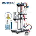 ZS-YG08Z Pneumatic Semi-Automatic Perfume Spray Bottle Capping Machine