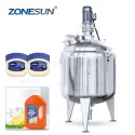 Customized Stainless Steel Shampoo Juice Liquid Mixing Tank