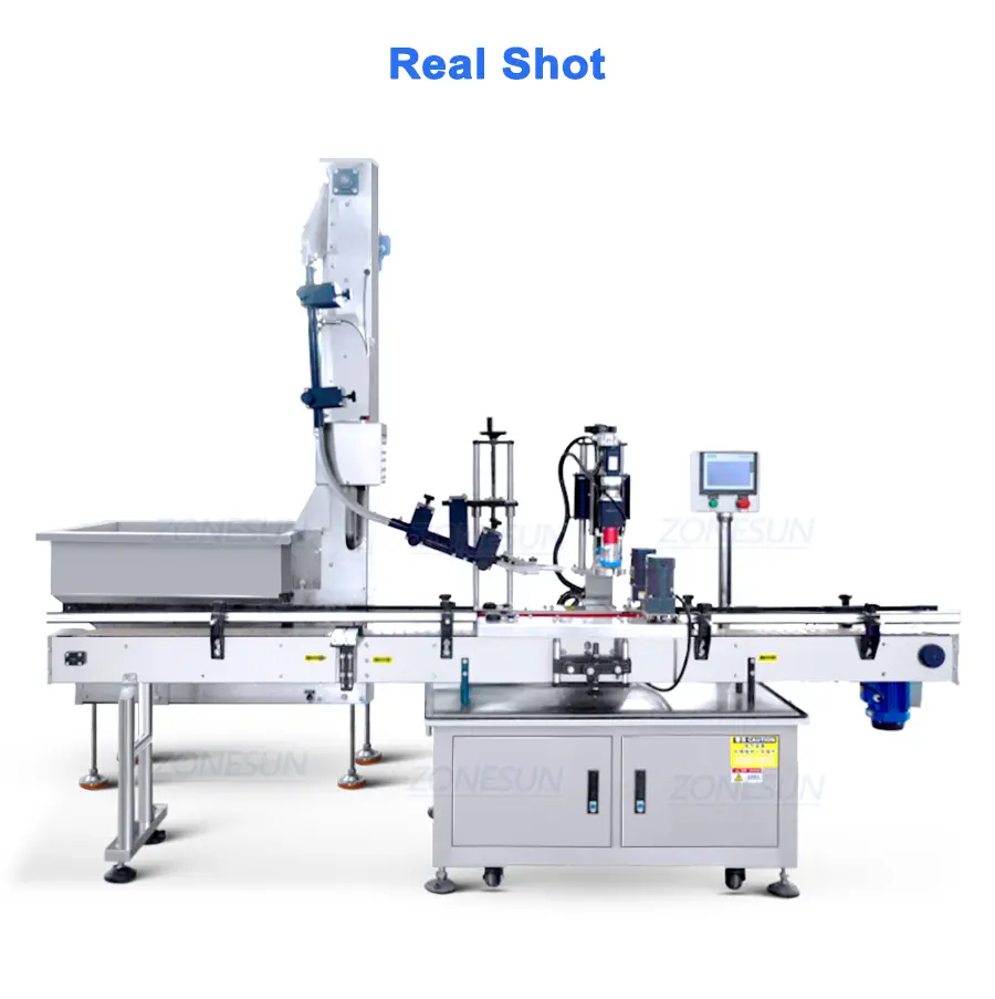 Real Shot of Lug Capping Machine