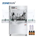 ZS-AFC28 Rotary Automatic Liquid Solution Bottle Filling And Capping Machine