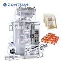 ZS-FS500Y-2 Automatic 2 Lanes Conditioner Shampoo Sachet Packing Machine