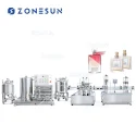 ZS-FAL180XW Automatic Perfume Making Filling And Capping Machine