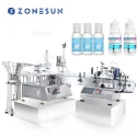 ZS-AFCL2 Tabletop Automatic Cosmetic Eucalyptus Oil Bottle Filling Line