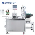 ZS-AFC15 Rotary Automatic Liquid Bottle Unscrambling Filling Capping Machine