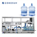 ZS-AFC100R Monoblock Automatic 5 Gallon Water Jug Filling Capping Machine