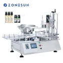 ZS-AFC7 Tabletop Rotary Automatic Small Spray Bottle Filling Capping Machine