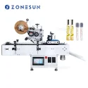 ZS-TB800 Benchtop Automatic Small Bottle Vial Lip Balm Labeling Machine