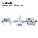 Solution Bottle Filling Capping Labeling Machine
