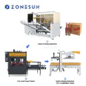 ZS-CSPM2 Automatic Robotic Top Load Case Packer for Bottles