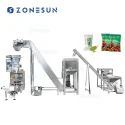 ZS-FAL180X6 Automatic Powder Mixing Filling Pouch Packaging Machine Line