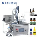 Small Serum Bottle Filling Capping Machine