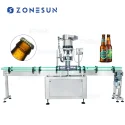 ZS-XG440E Automatic Beer Soda Bottle Crown Capping Machine